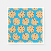 Serviette En Papier Chocolat Chip Cookie Enfants 1er Anniversaire Part (Devant)