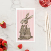 Serviette En Papier Chocolate Easter Bunny (En situation)
