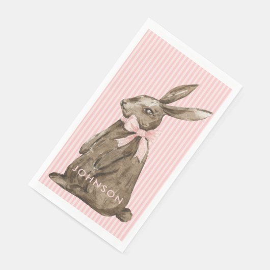 Serviette En Papier Chocolate Easter Bunny (Coin)
