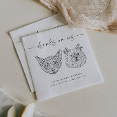 Serviette En Papier CHOISISSEZ VOS CHATS Mariage animal moderne