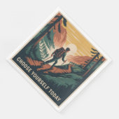 Serviette En Papier Choose Yourself Today (Coin)