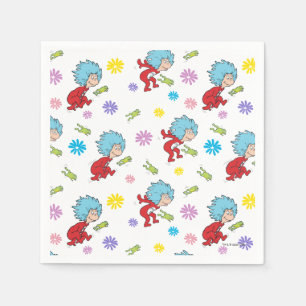 Serviette En Papier Chose Une Chose Deux Chaussures Hoppy Motif