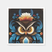 Serviette En Papier Chouette (Devant)