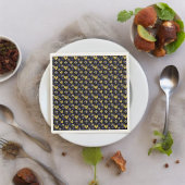 Serviette En Papier Chouette noire