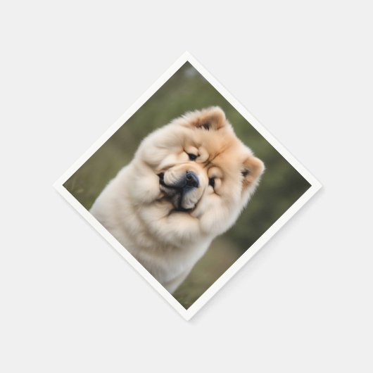 Serviette En Papier Chow Chow (Coin)