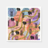 Serviette En Papier CHOW CHOW RETRO Papier serviettes (Devant)