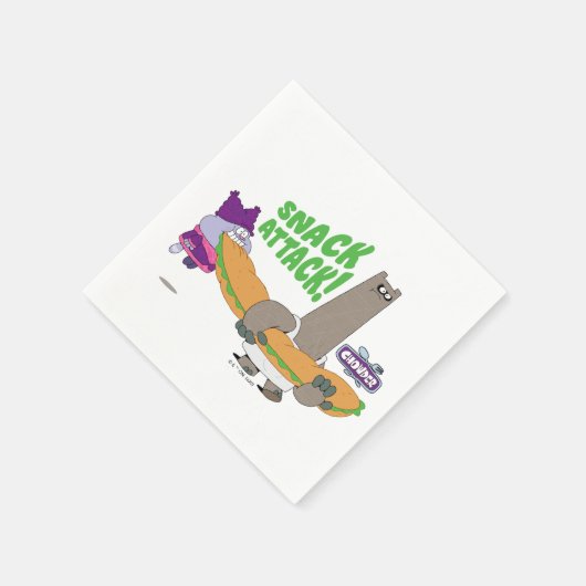 Serviette En Papier Chowder et Shnitzel (Coin)
