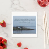 Serviette En Papier chrétien (En situation)