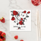 Serviette En Papier chrétien (En situation)