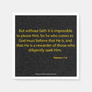 Serviette En Papier chrétien