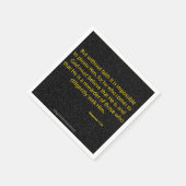 Serviette En Papier chrétien (Coin)