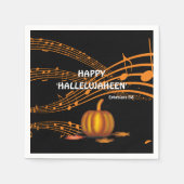 Serviette En Papier Christian Halloween HALLELUJAHEEN | Papier citroui (Devant)