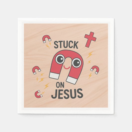 Serviette En Papier Christian kids (Devant)