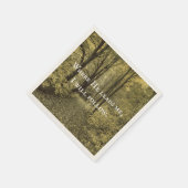 Serviette En Papier Christian Quote Where He Leads Me (Coin)