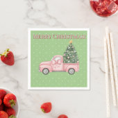 Serviette En Papier Christmas (En situation)