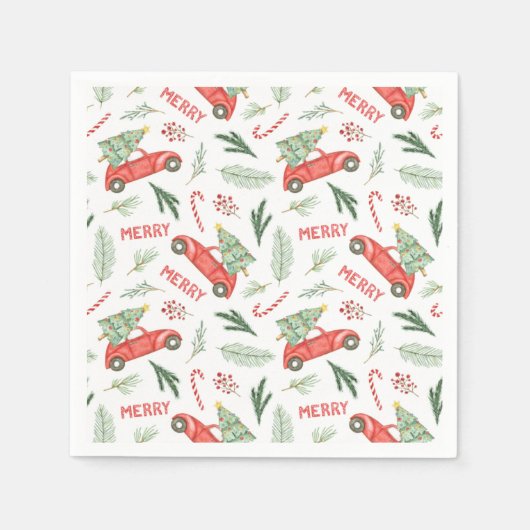 Serviette En Papier Christmas ペーパーナプキン (Devant)