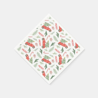 Serviette En Papier Christmas ペーパーナプキン