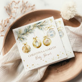 Serviette En Papier Christmas Boho Merry Little Baby Shower