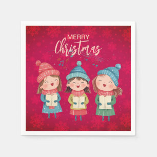 Serviette En Papier Christmas Carol
