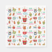 Serviette En Papier Christmas Cococoa, Ginger Cookies (Devant)