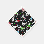 Serviette En Papier Christmas Dalmatian Napkins (Coin)