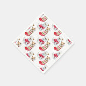 Serviette En Papier Christmas Dog & Cat (Coin)