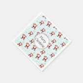 Serviette En Papier Christmas Elements Santa Claus (Coin)