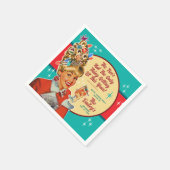Serviette En Papier Christmas Getting Lit This Year Cocktail Napkins 1 (Coin)