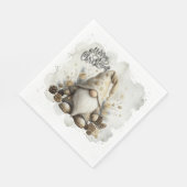 Serviette En Papier Christmas Gnome Napkins (Coin)
