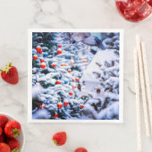 Serviette En Papier Christmas Idyll mignon (En situation)