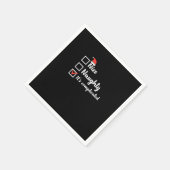 Serviette En Papier Christmas Nice Naughty Its Complicated (Coin)