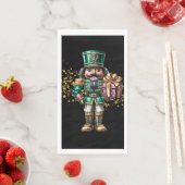 Serviette En Papier Christmas Nutcracker (En situation)