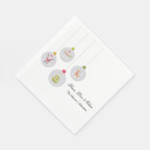 Serviette En Papier Christmas Paper Napkin (Coin)