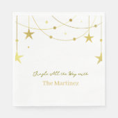 Serviette En Papier Christmas Paper Napkins – Holiday Table Style (Devant)