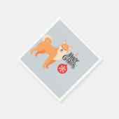 Serviette En Papier Christmas Shiba Inu (Coin)