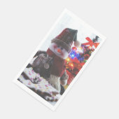 SERVIETTE EN PAPIER CHRISTMAS SNOWMAN (Coin)