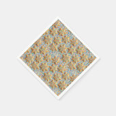 Serviette En Papier Christmas Star Sugar Cookies With Sprinkles (Coin)