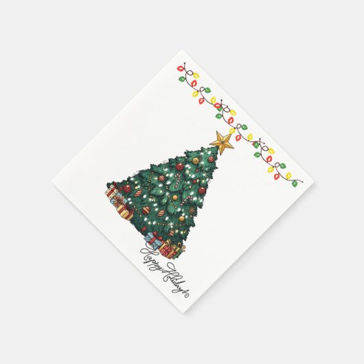 Serviette En Papier Christmas Tree Nepkins (Coin)