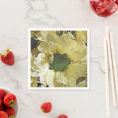 SERVIETTE EN PAPIER CHRYSANTHEMUM (En situation)