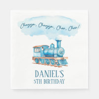 Chugga Choo Choo Train Vintage Fête d'anniversaire