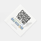 Serviette En Papier Chugga Chugga Deux | 2e anniversaire | Serviettes (Coin)