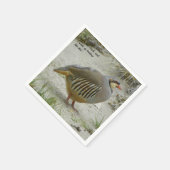 Serviette En Papier Chukar Partridge (Coin)