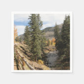 Serviette En Papier Chute à Aspen (Devant)