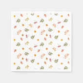 Serviette En Papier Chute des feuilles d'automne (Devant)