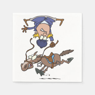 Serviette En Papier Chute serviettes de papier d'un cheval