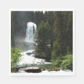 Serviette En Papier Chutes de Virginie au parc national Glacier (Devant)