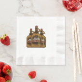 Serviette En Papier Cidre de haricot (En situation)