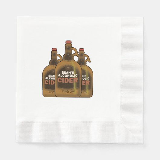 Serviette En Papier Cidre de haricot (Devant)