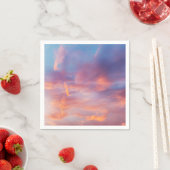 Serviette En Papier ciel aguicheur (En situation)