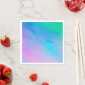 Serviette En Papier Ciel arc-en-ciel doux (En situation)